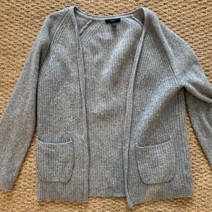 JCrew Gray Knit Sweater